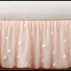 Monique Lhuillier Crib Skirt - Pottery Barn Kids